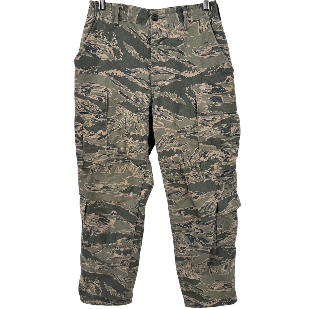 U.S. Air‎ Force Cargo Pants Mens 28x30 Green Tiger Stripe Camo ABU Utility Pants